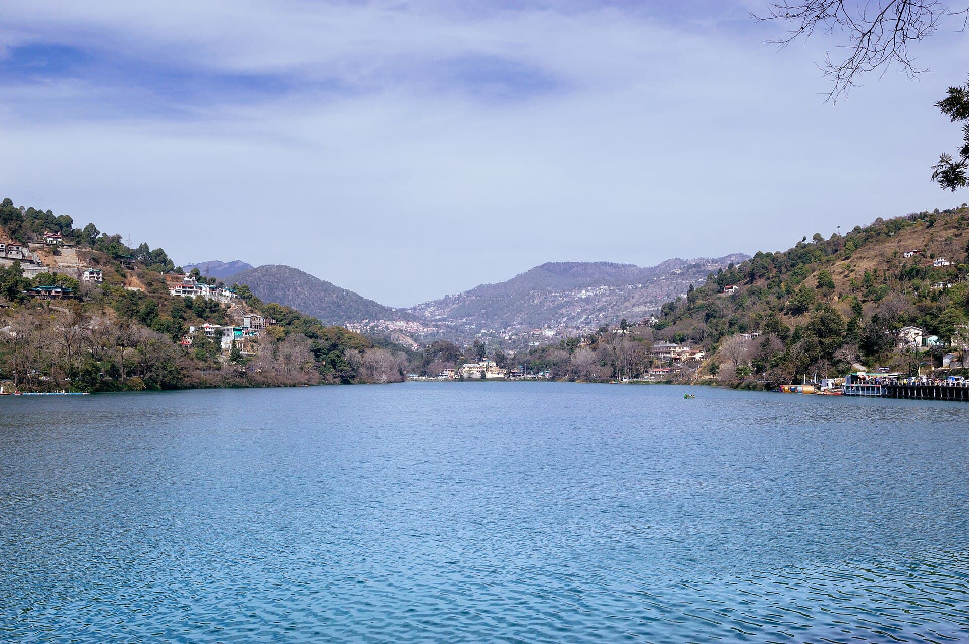 Bhimtal lake on the lakes circuit