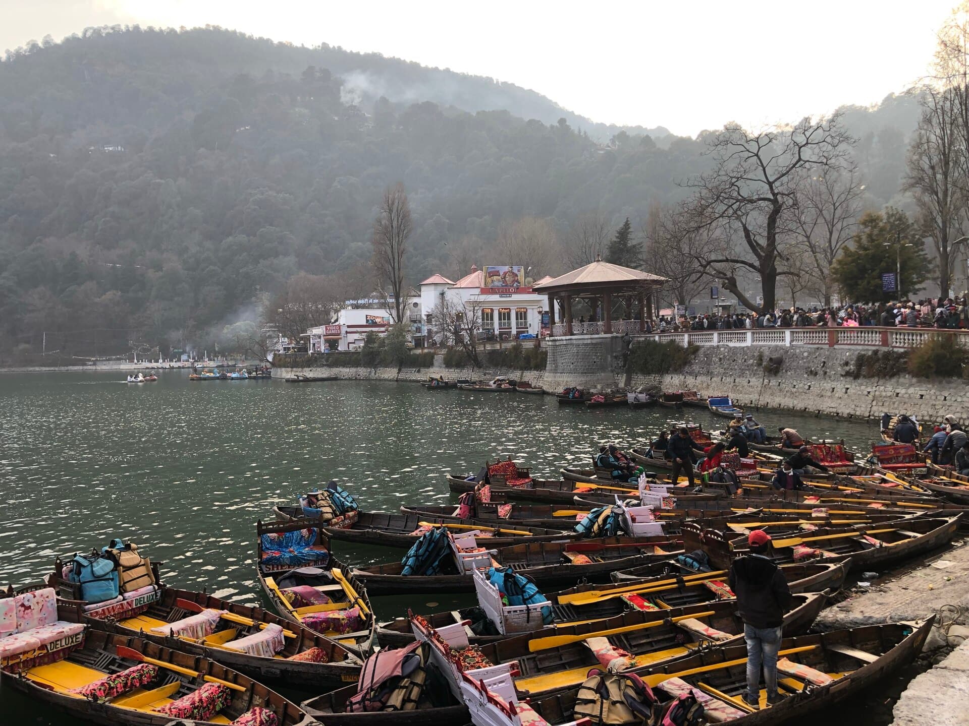 Boating on Naini Lake, a core part of a 2-day itinerary