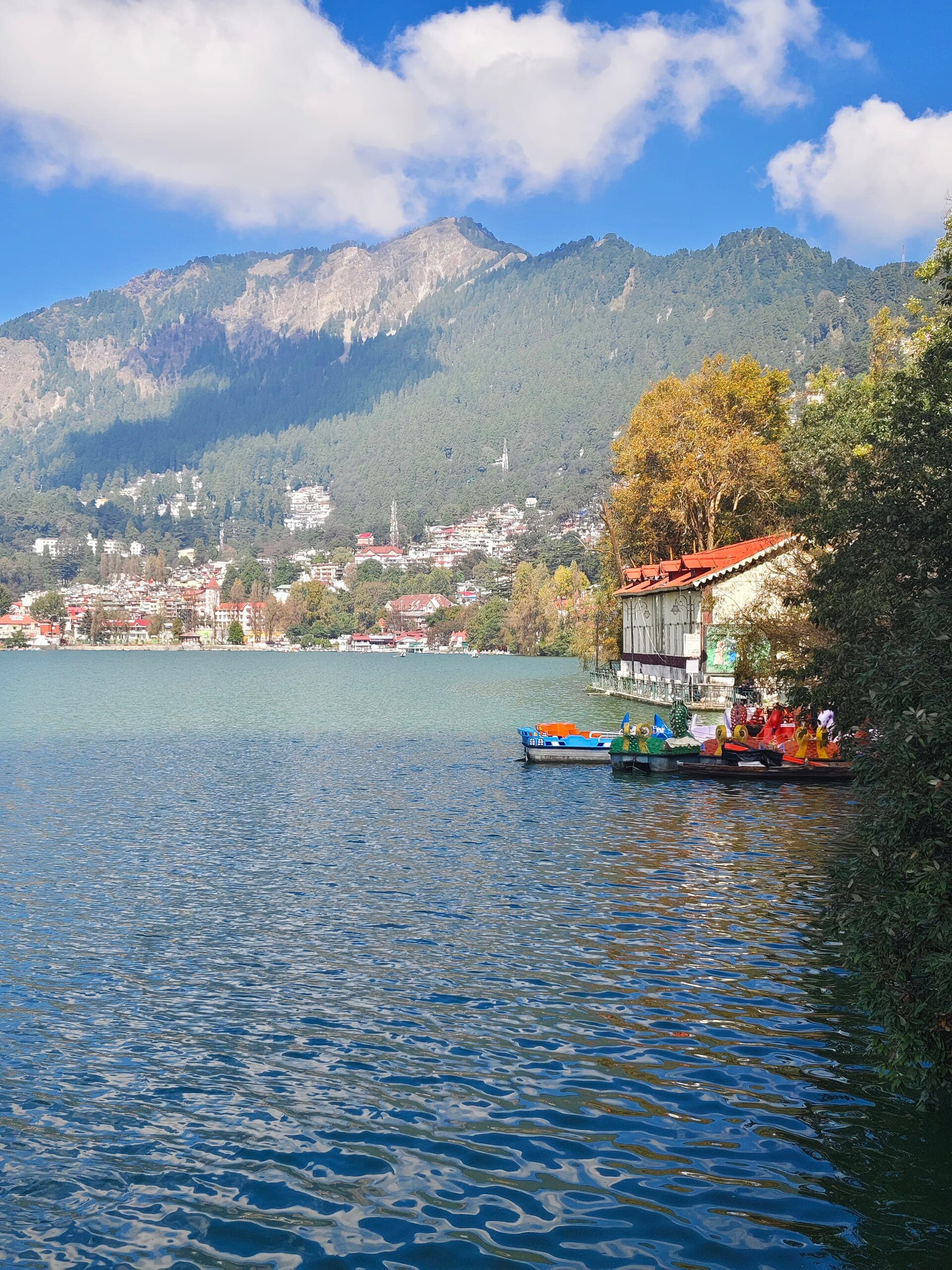 Lake view near The Naini Retreat, Nainital
