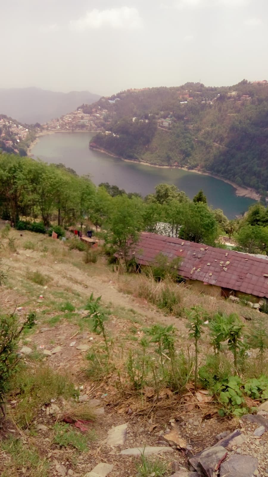 Viewpoint over Nainital hills