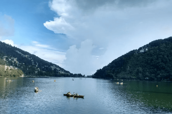 Nainital Lake view.