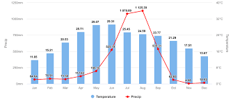Nainital temperature chart graphic
