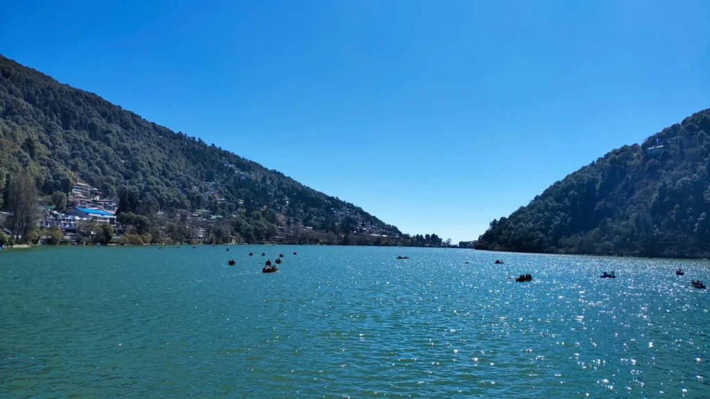 Shopping in Nainital near scenic Naini Lake view