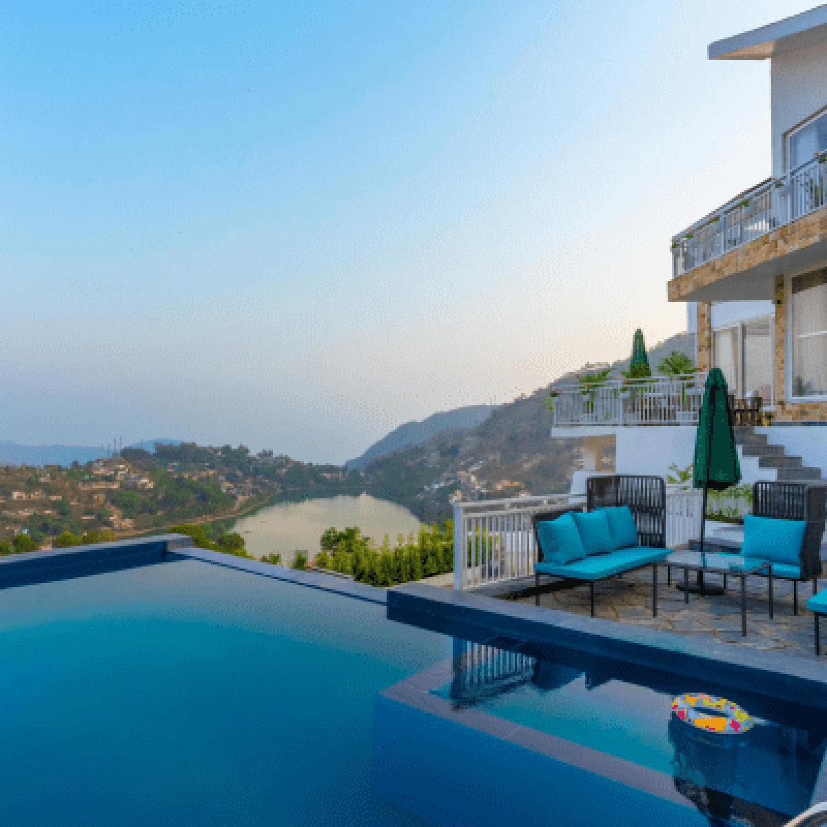 The Lake Hill Villa Bhimtal.